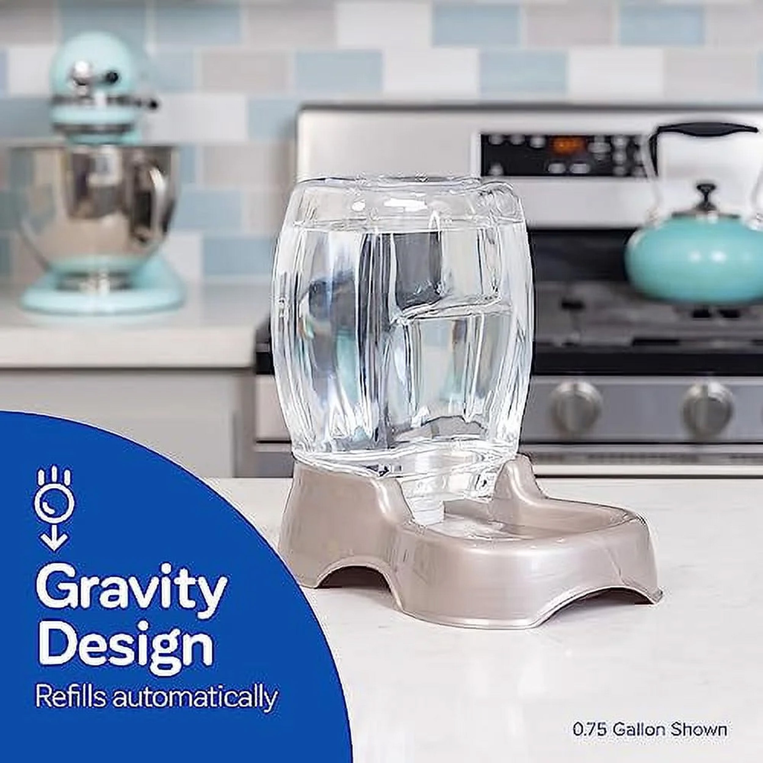 Petmate Gravity Waterer Dispenser Station