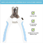 Load image into Gallery viewer, Cat &amp; Dog Nail Trimmers &amp; File Set, Clippers for Claw Care &amp; Small Pet Grooming
