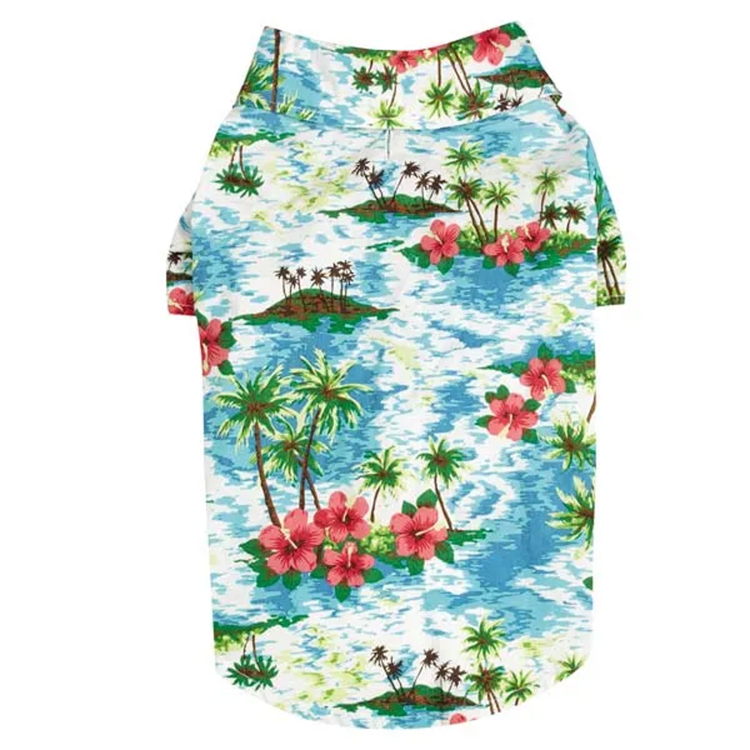 Casual Canine Tropical Hawaiian Breeze Camp Shirt
