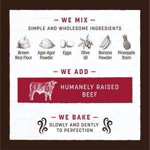 Earth Animal No Hide Beef Dog Chew Roll, 1-Count