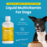 Load image into Gallery viewer, Paramount Pet Health Liquid Vitamins for Dogs Skin &amp; Coat Support Dog Supplement, 32-fl oz bottle
