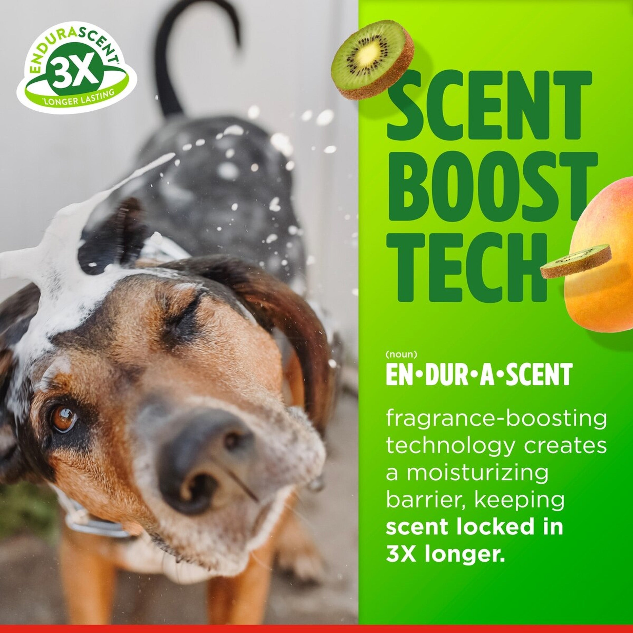 TropiClean EnduraScent Mango Kiwi Scented Dog & Cat Deodorizing Spray, 8-fl oz bottle