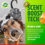 Load image into Gallery viewer, TropiClean EnduraScent Mango Kiwi Scented Dog &amp; Cat Deodorizing Spray, 8-fl oz bottle
