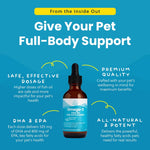 Load image into Gallery viewer, Paramount Pet Health Omega-3 Fish Oil Dog &amp; Cat Supplement, 2-fl oz bottle
