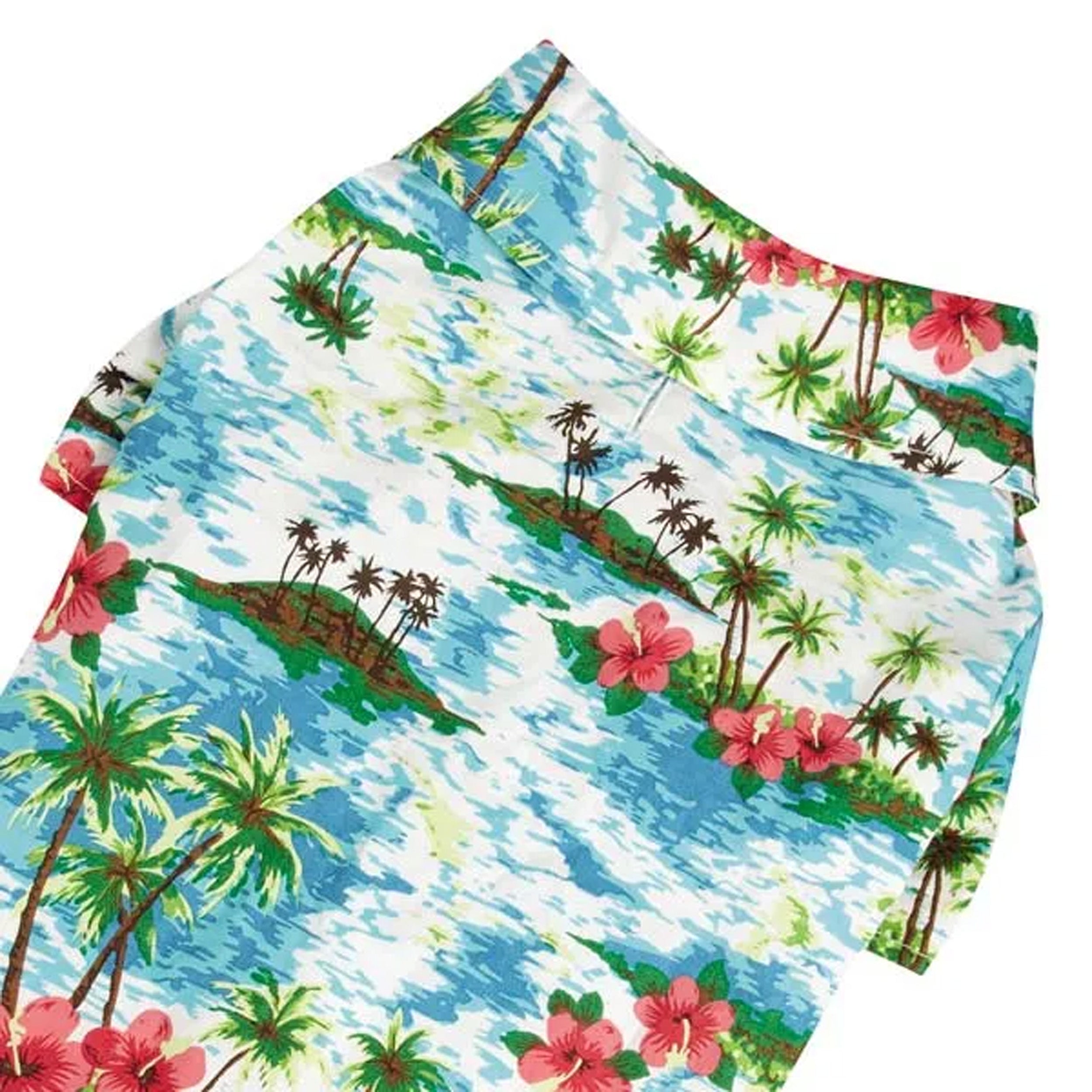 Casual Canine Tropical Hawaiian Breeze Camp Shirt