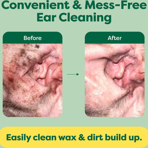 Earth Rated Vet-Developed Hypoallergenic Pet Ear Wipes Wild Oat Scent, 70 count