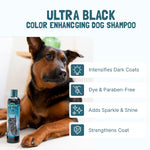 Load image into Gallery viewer, Bio-Groom Ultra Black Color Enhancer Dog Shampoo, 12-fl oz
