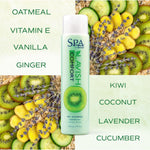 Load image into Gallery viewer, TropiClean Spa Comfort Oatmeal Shampoo for Dogs &amp; Cats, Succulent Kiwi Scent, 16-fl oz bottle
