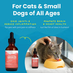 Load image into Gallery viewer, Paramount Pet Health Wild Alaskan Salmon Oil Dog &amp; Cat Supplement, 2-fl oz bottle
