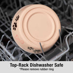 Load image into Gallery viewer, Loving Pets Stainless Steel Dog Bowl, Paw Print &amp; Bone
