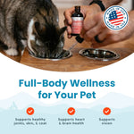 Load image into Gallery viewer, Paramount Pet Health Wild Alaskan Salmon Oil Dog &amp; Cat Supplement, 2-fl oz bottle
