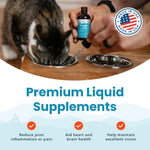 Load image into Gallery viewer, Paramount Pet Health Omega-3 Fish Oil Dog &amp; Cat Supplement, 2-fl oz bottle
