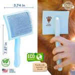 Load image into Gallery viewer, Flying Pawfect Curved Slicker Brush
