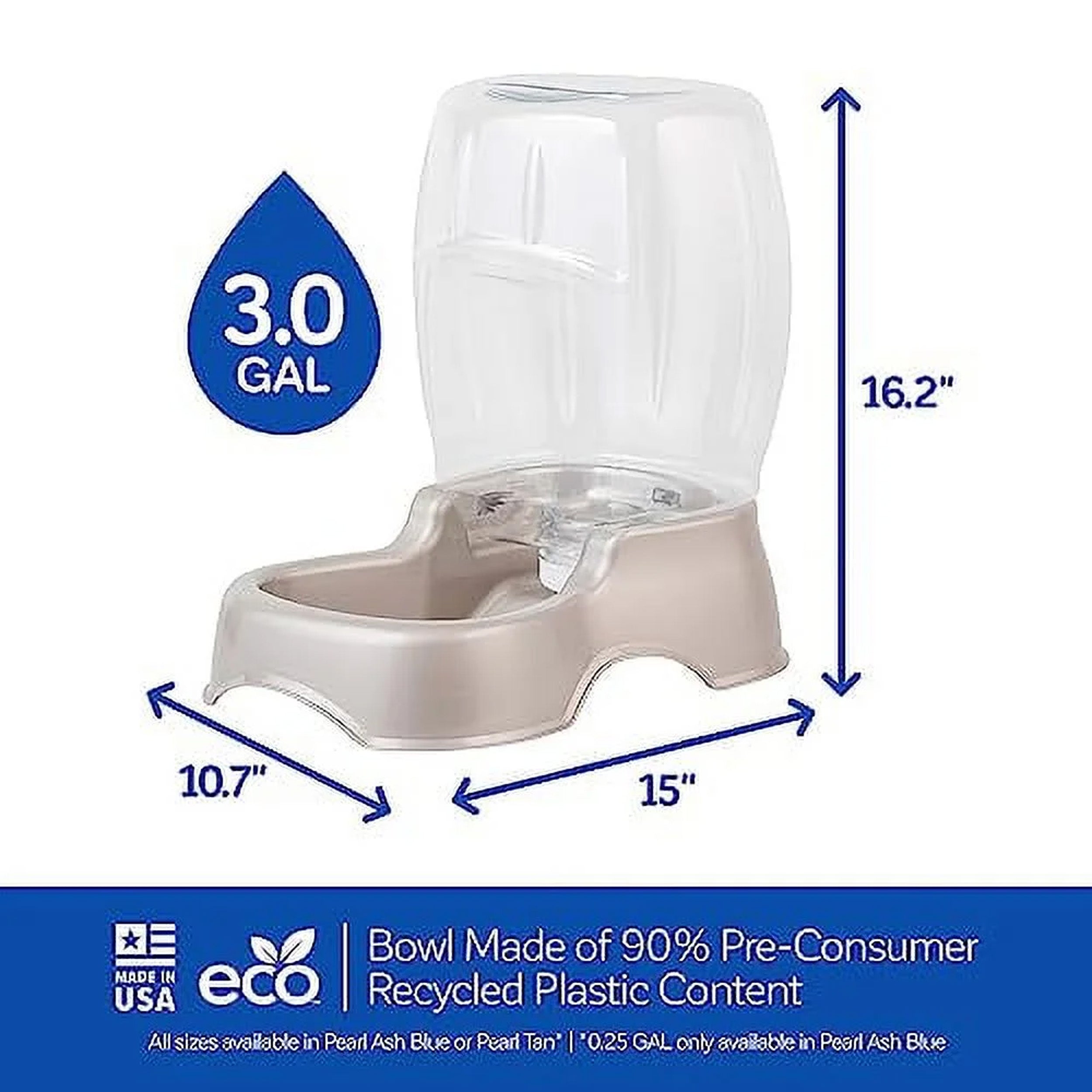 Petmate Gravity Waterer Dispenser Station