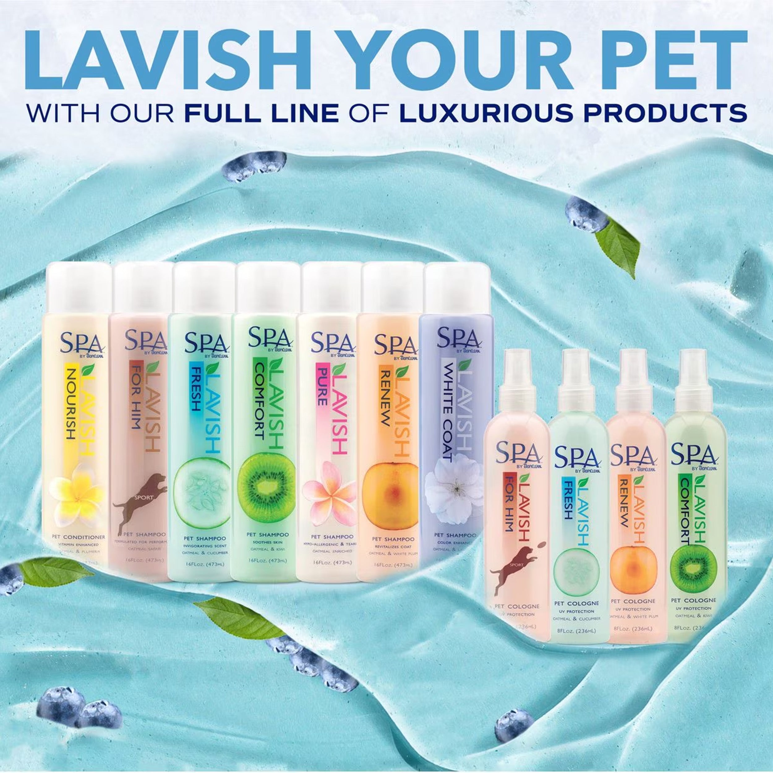 TropiClean Spa Dog Facial Cleanser & Tear Stain Remover