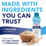 Load image into Gallery viewer, TropiClean OxyMed Medicated Anti-Itch Dog Shampoo, 20-fl oz bottle
