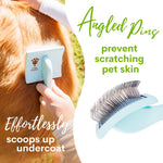 Load image into Gallery viewer, Flying Pawfect Curved Slicker Brush
