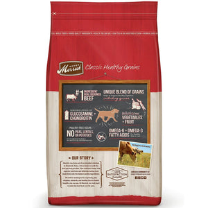 Merrick Classic Healthy Grains Real Beef + Brown Rice Recipe Dog Food, 4lb
