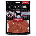 Load image into Gallery viewer, SmartBones Mini Beef Chew Bones Dog Treats, 24 Count

