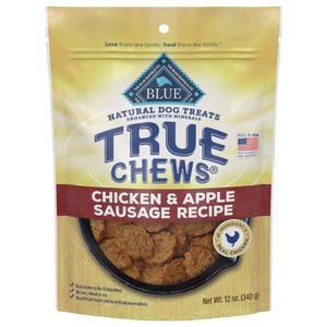 Blue Buffalo True Chews Natural Chicken & Apple Sausage Dog Treats