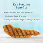 Load image into Gallery viewer, Blue Buffalo True Chews Natural Chicken &amp; Bacon Dog Treats, 12OZ
