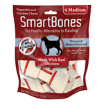 Load image into Gallery viewer, SmartBones Medium Chicken Chew Bones Dog Treats, 4 Count
