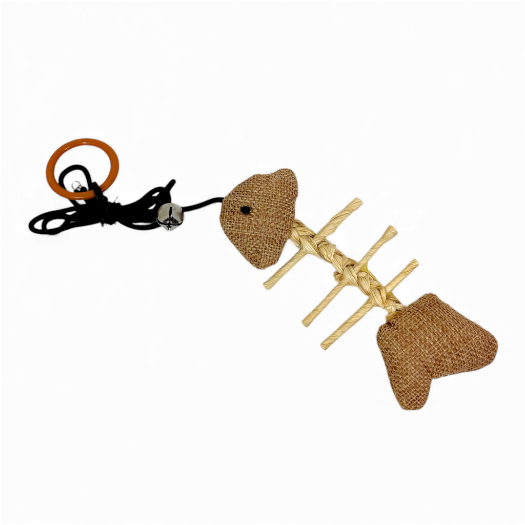 Fish Bone Cat Toy, 5-in