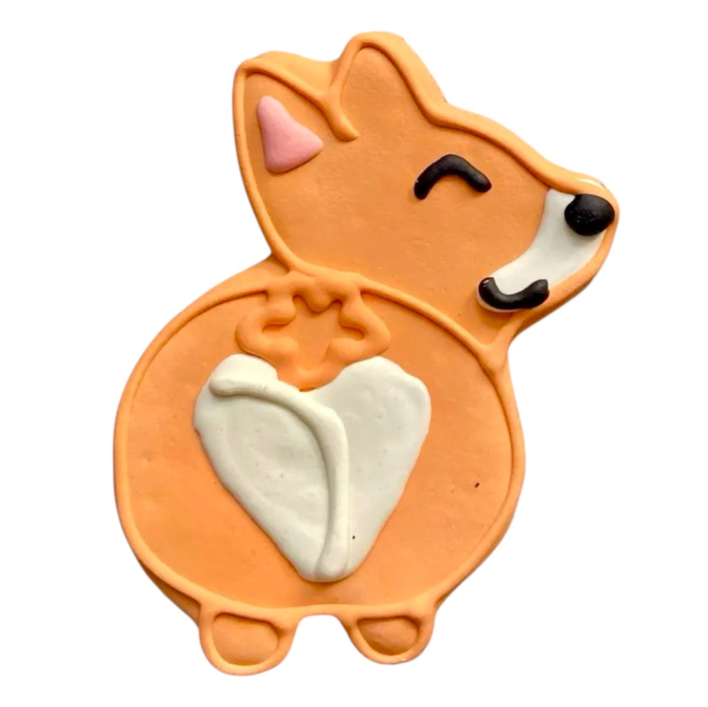 Lucky Biscuit Pet Bakery Corgi Butt Cookie