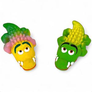 Gator Stuffing-Free Squeaky Dog Toy