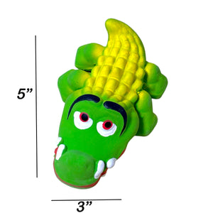 Gator Stuffing-Free Squeaky Dog Toy