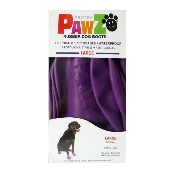 PAWZ Rubber Protective Dog Boots