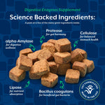 Load image into Gallery viewer, NaturVet Digestive Enzymes Bacon &amp; Chicken Flavored Soft Chews Supplement for Dogs, 70 count

