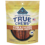 Load image into Gallery viewer, Blue Buffalo True Chews Natural Grain-Free Pork &amp; Chicken Sausage Dog Treats
