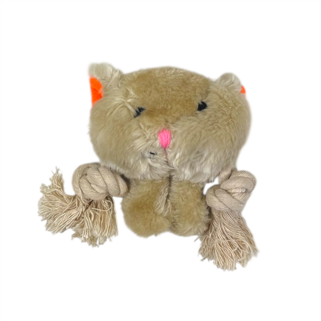 Mini Hamster Tug Dog Toy
