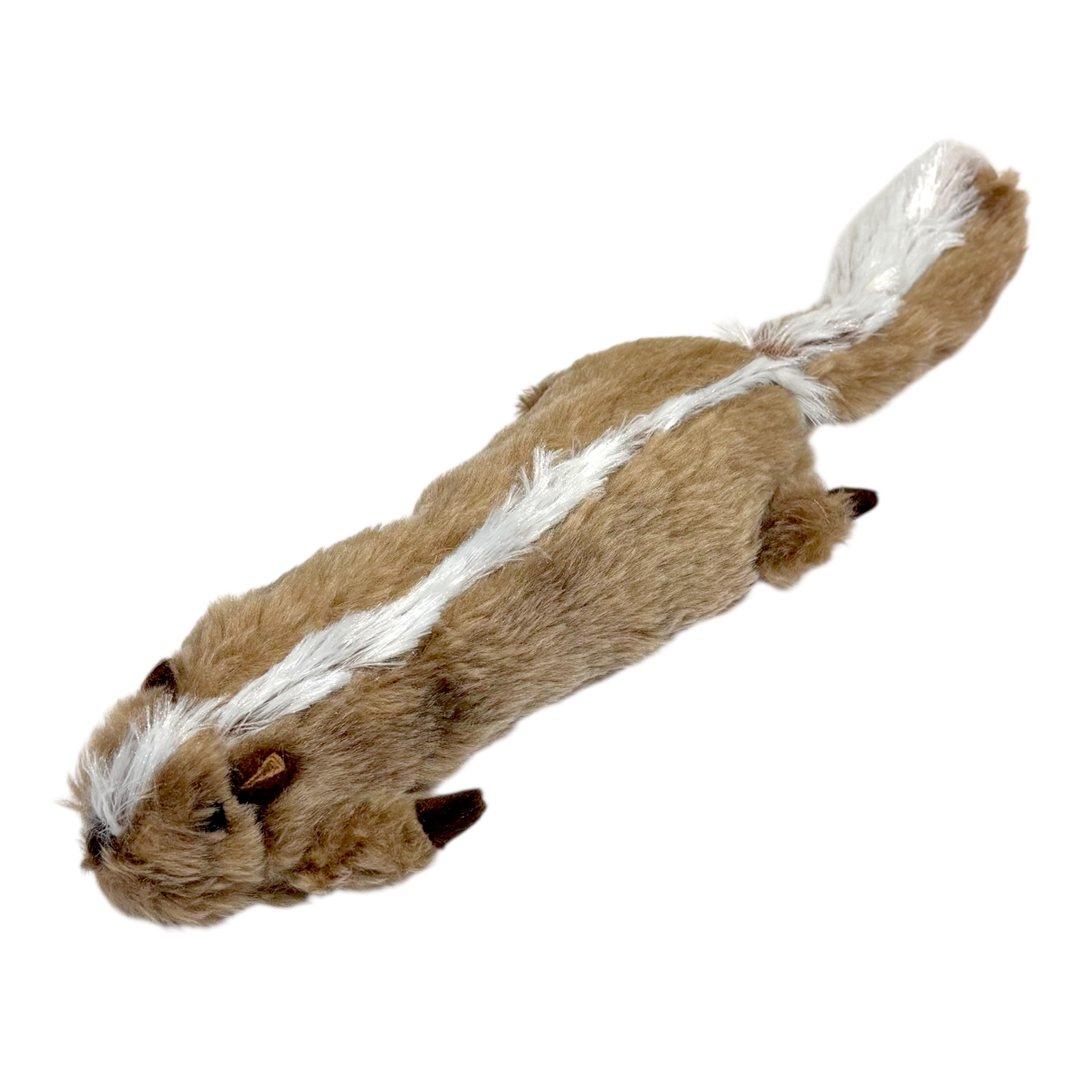 Large Stuffed Weasel Plush Dog Toy