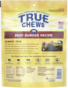 Blue Buffalo True Chews Beef Burger Recipe Dog Treats, 10-oz bag