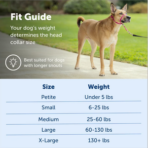 PetSafe Gentle Leader Padded No Pull Dog Headcollar, Royal Blue