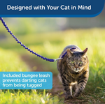 Load image into Gallery viewer, PetSafe Come with Me Kitty Nylon Cat Harness &amp; Bungee Leash
