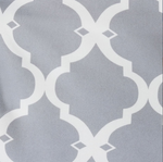 Load image into Gallery viewer, Linen Tent Covered Cat &amp; Dog Bed, Gray Lattice
