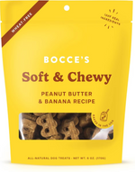 Load image into Gallery viewer, BOCCE&#39;S BAKERY DOG SOFT &amp; CHEWY PEANUT BUTTER BANANA 6OZ
