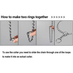 Load image into Gallery viewer, Training Dog Chain Slip Collar, 20-in neck, 3.0-mm wide
