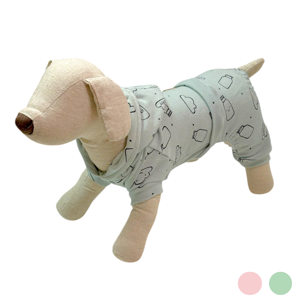 Cozy Dog Onesie With Cute Designs