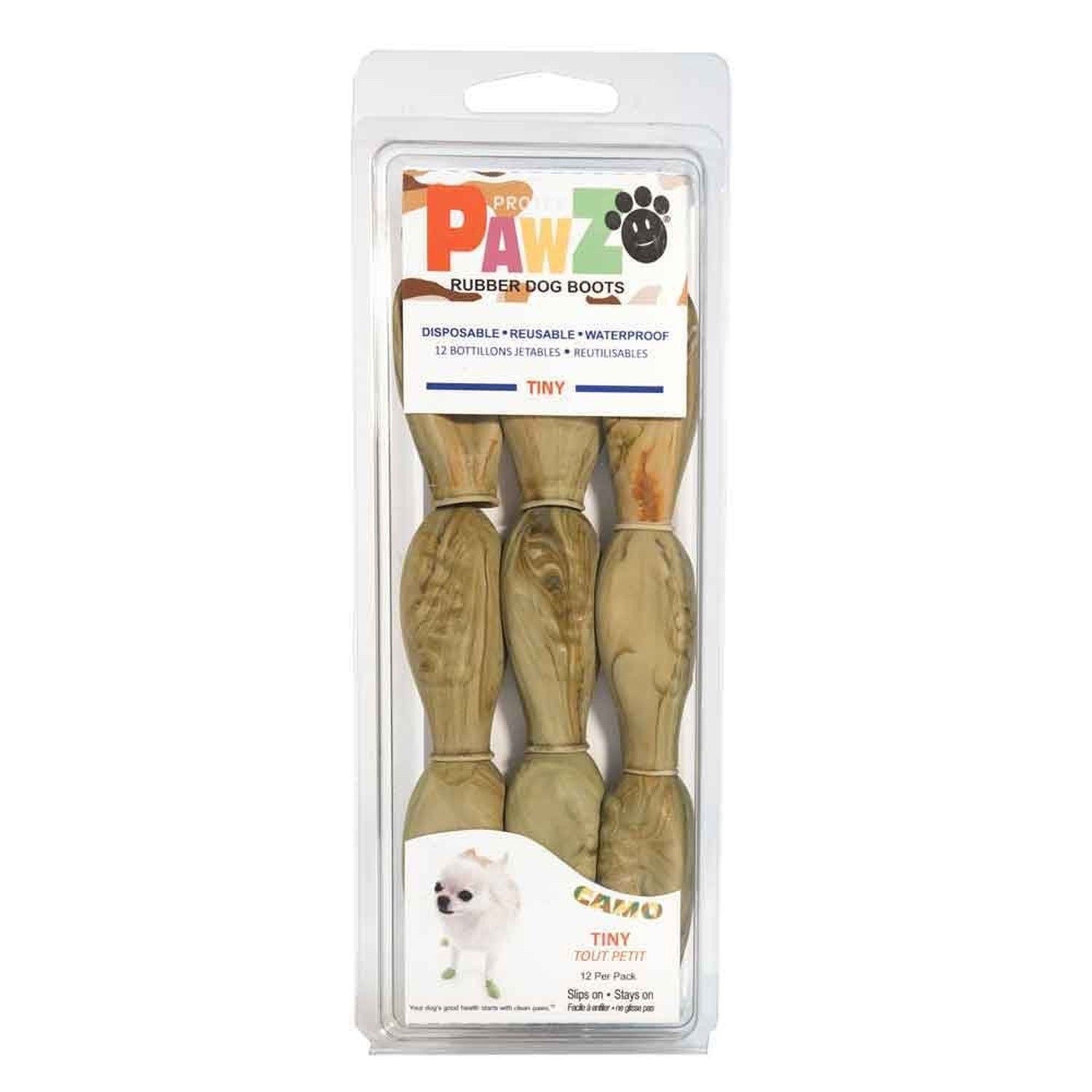 PAWZ Rubber Protective Dog Boots