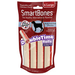 Load image into Gallery viewer, SmartBones Large DoubleTime Chicken Rolls Dog Treats, 4 Count
