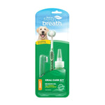 Load image into Gallery viewer, TropiClean Fresh Breath Oral Care Large Dog Toothbrush Kit
