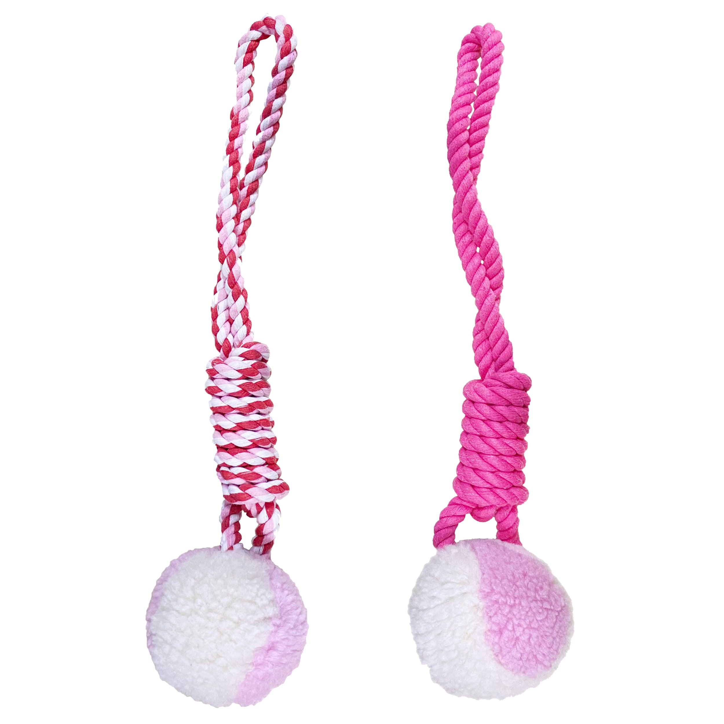 [Dog Toy] Sweethearts Tough Braided Cotton Rope Tug