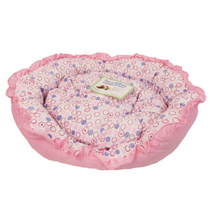 [Dog bed] 3-color Patterned Cushioned Pet Beds