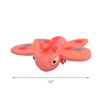 Load image into Gallery viewer, [Dog toy] pink latex butterfly
