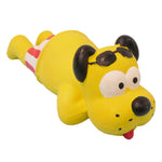Load image into Gallery viewer, [Dog toy] yellow rubber dog toy in swim trunks
