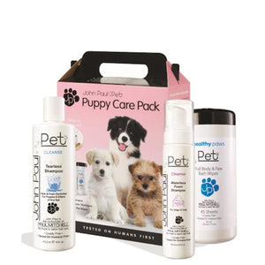 JOHN PAUL PET PUPPY CARE PACK 3 PIECE SET